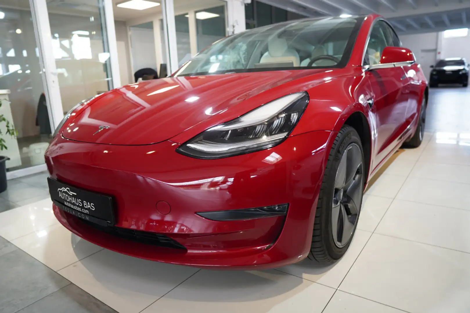 Tesla Model 3 Long Range AWD*inside white* FSD*SOH93 Rot - 2