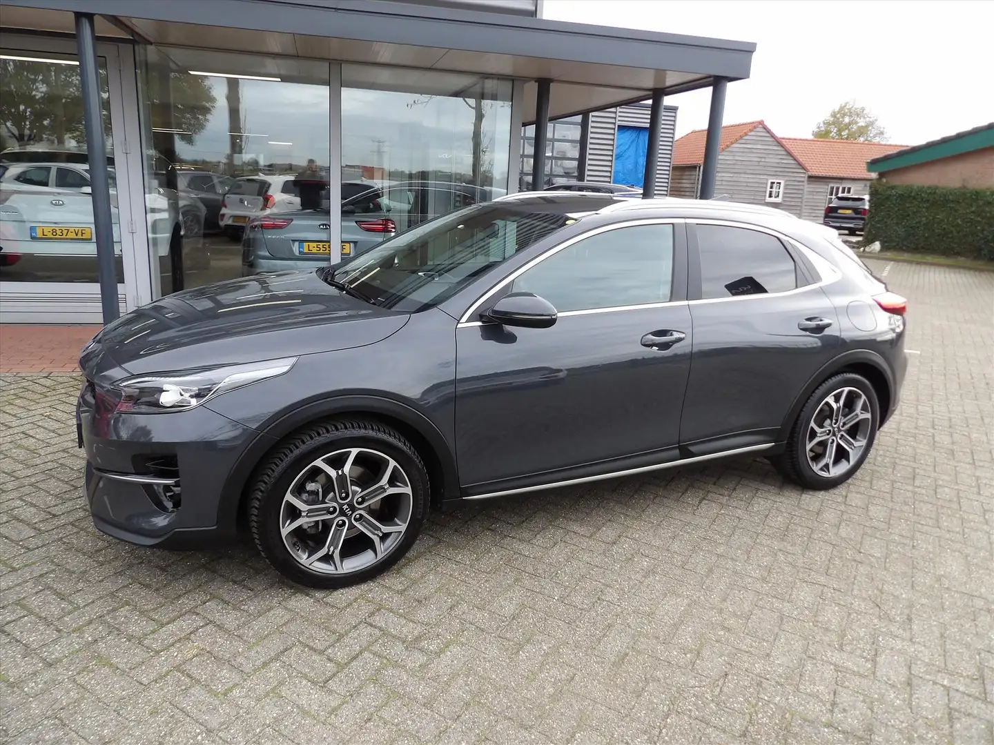Kia XCeed 1.4 Turbo 140pk DynamicPlusLine Trekhaak Org. Ned. Grijs - 2