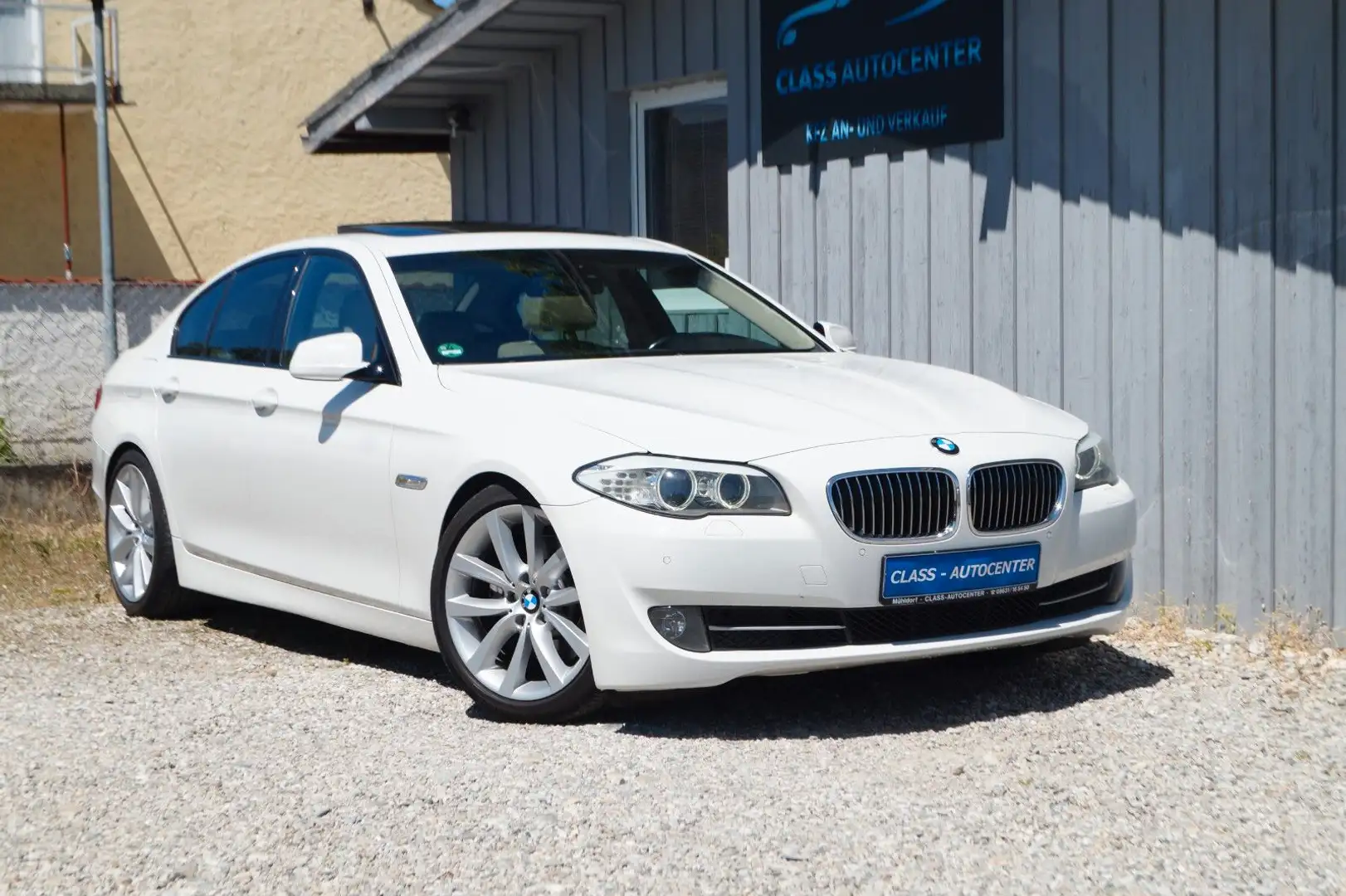 BMW 525 d Limo.|Leder|Navi|TÜV 05/27|19"| Fehér - 1