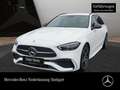 Mercedes-Benz C 200 T AMG+NIGHT+AHK+KAMERA+TOTW+KEYLESS+9G Weiß - thumbnail 1