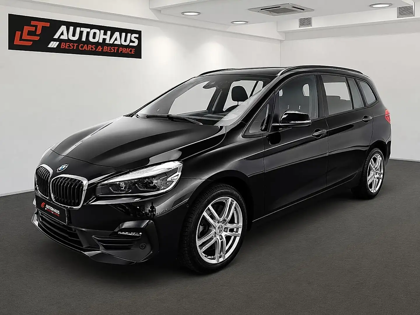 BMW 218 d Gran Tourer Aut. | GUTE AUSSTATTUNG | Schwarz - 1