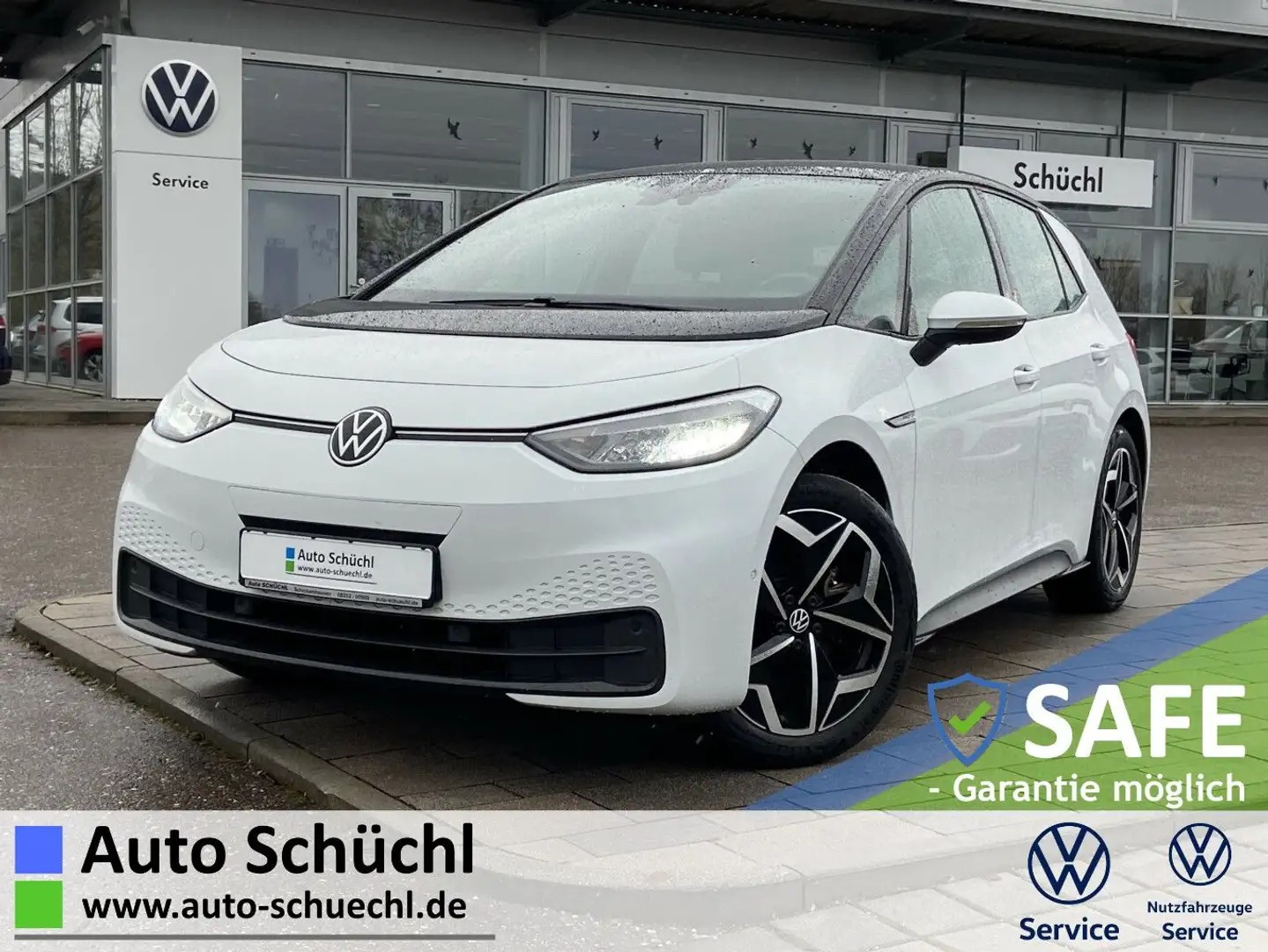 Volkswagen ID.3 PRO-S 82 kWh 5-SITZER+ WÄRMEPUMPE+NAVI+LED Weiß - 1