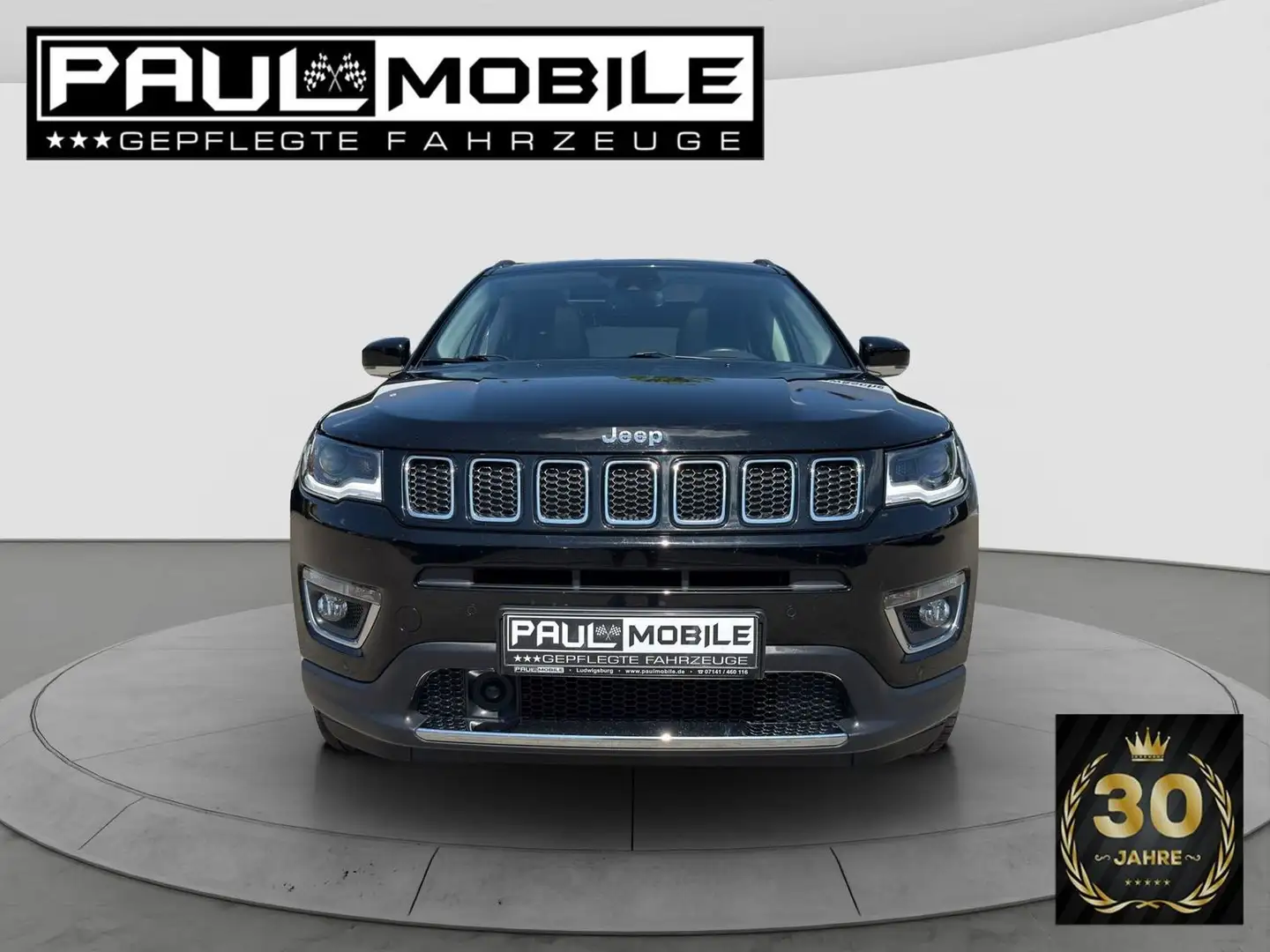 Jeep Compass Limited 4WD Navi ACC Leder Panorama Rcam Nero - 2