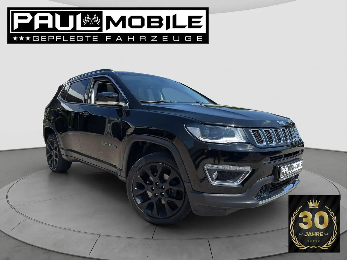 Jeep Compass Limited 4WD Navi ACC Leder Panorama Rcam Nero - 1