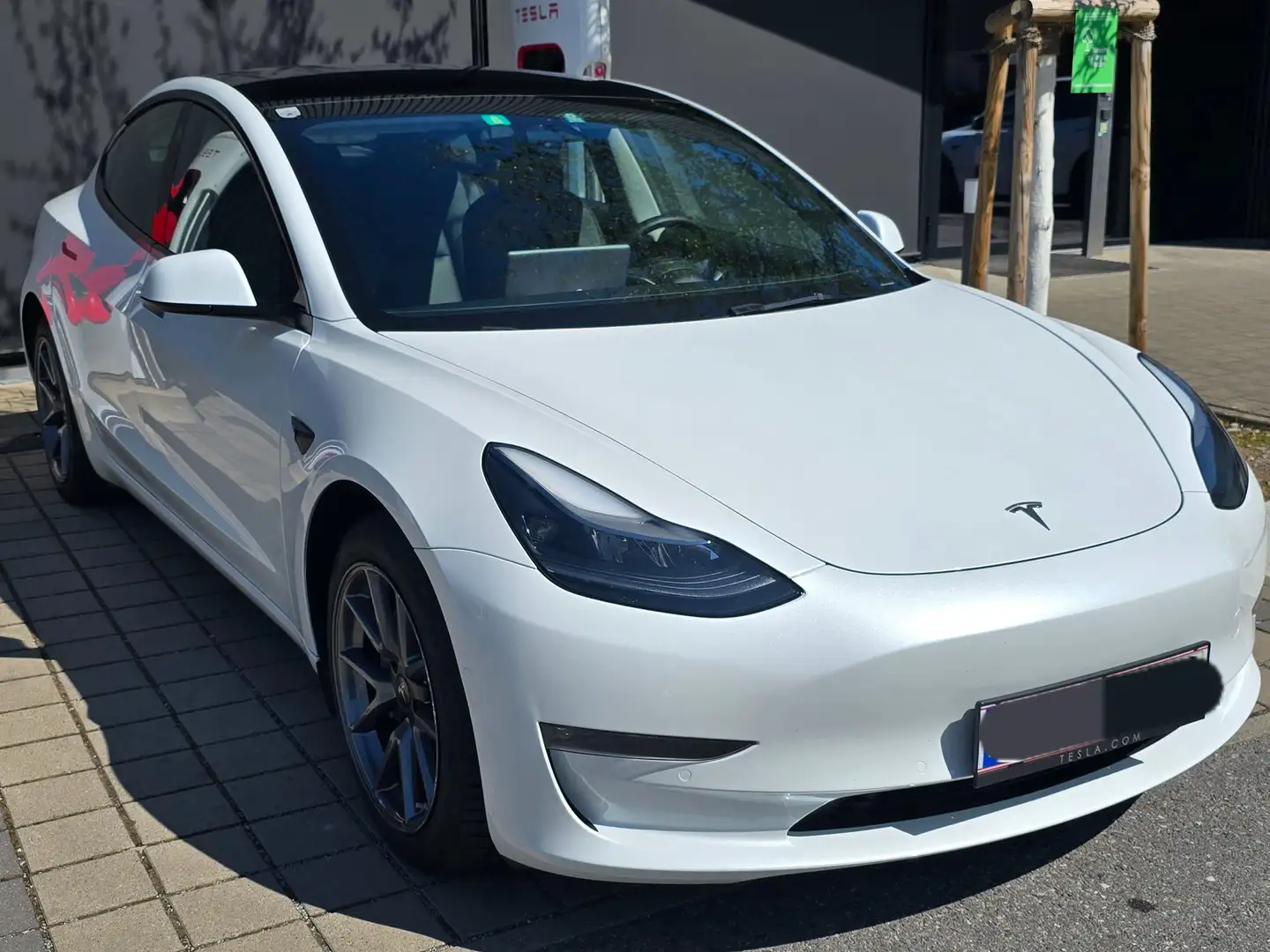Tesla Model 3 Model 3 Long Range AWD 75kWh Weiß - 1