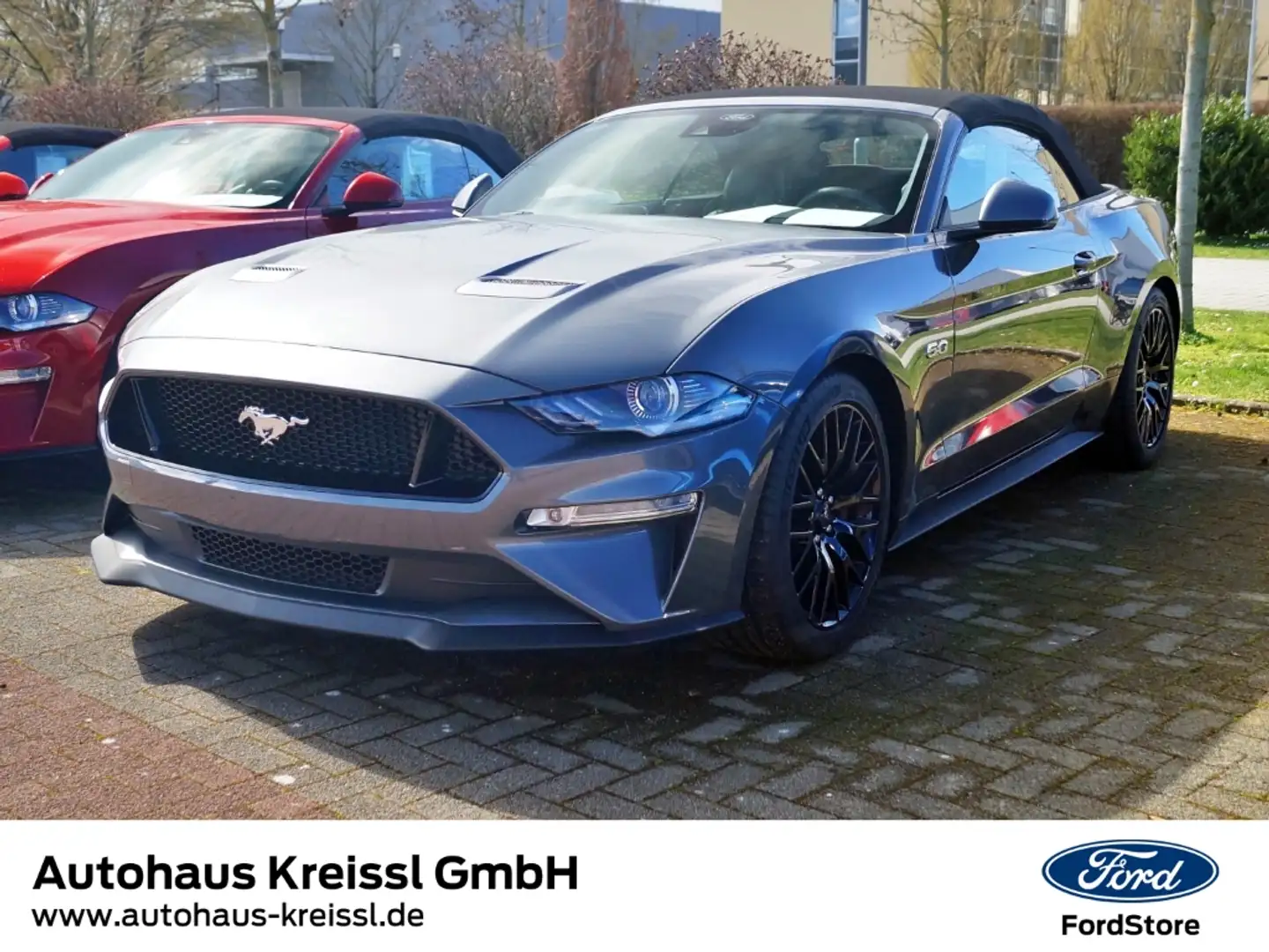 Ford Mustang Convertible GT 5.0 V8 Automatik MagneRide Grau - 1