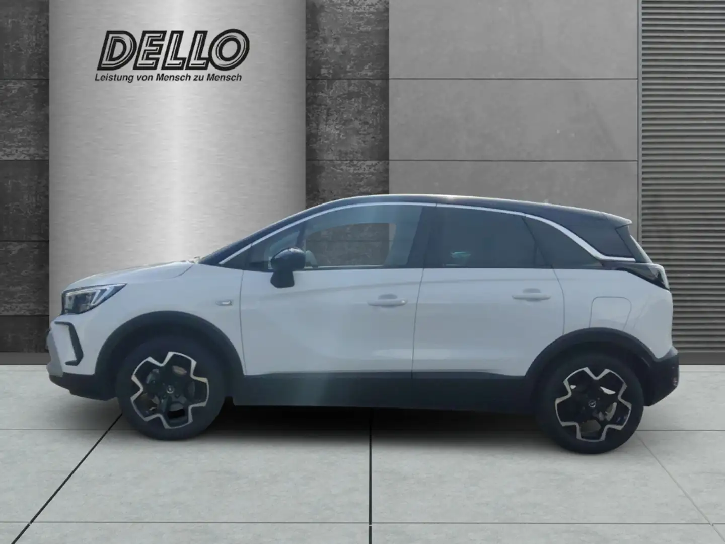 Opel Crossland 1.2T Elegance RFK+SHZ+LHZ+Solarprotect Parklenkass Blanco - 2