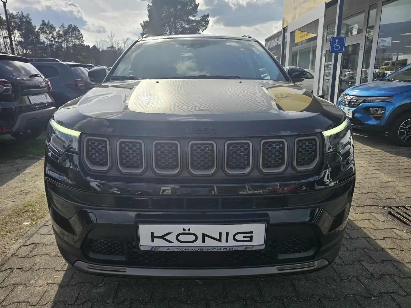 Jeep Compass PHEV Upland Automatik*Allrad*Allwetter Schwarz - 2