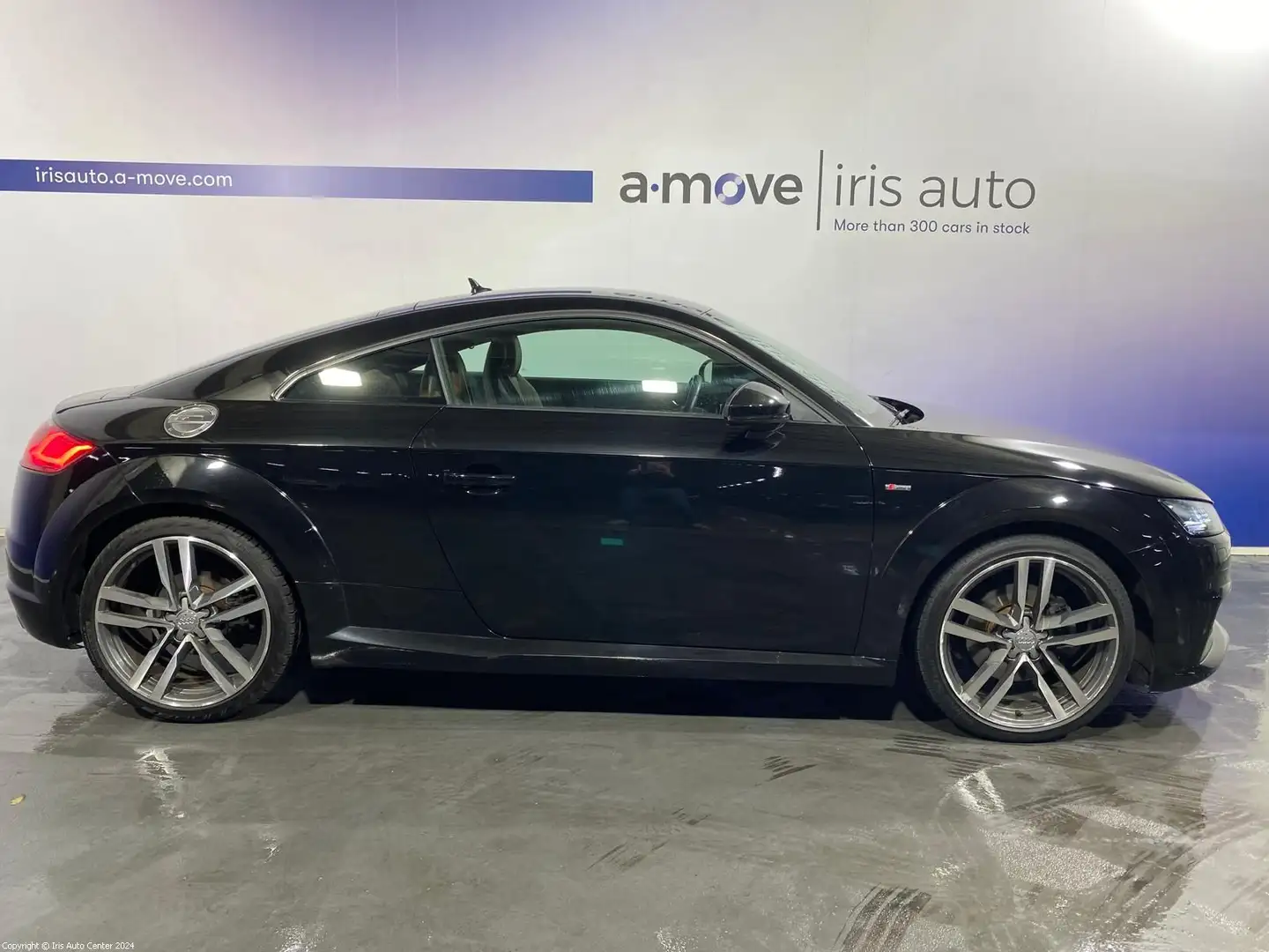 Audi TT 1.8| SLINE |NETTO: 22.300€|NAVI | CAM RECUL| Zwart - 2