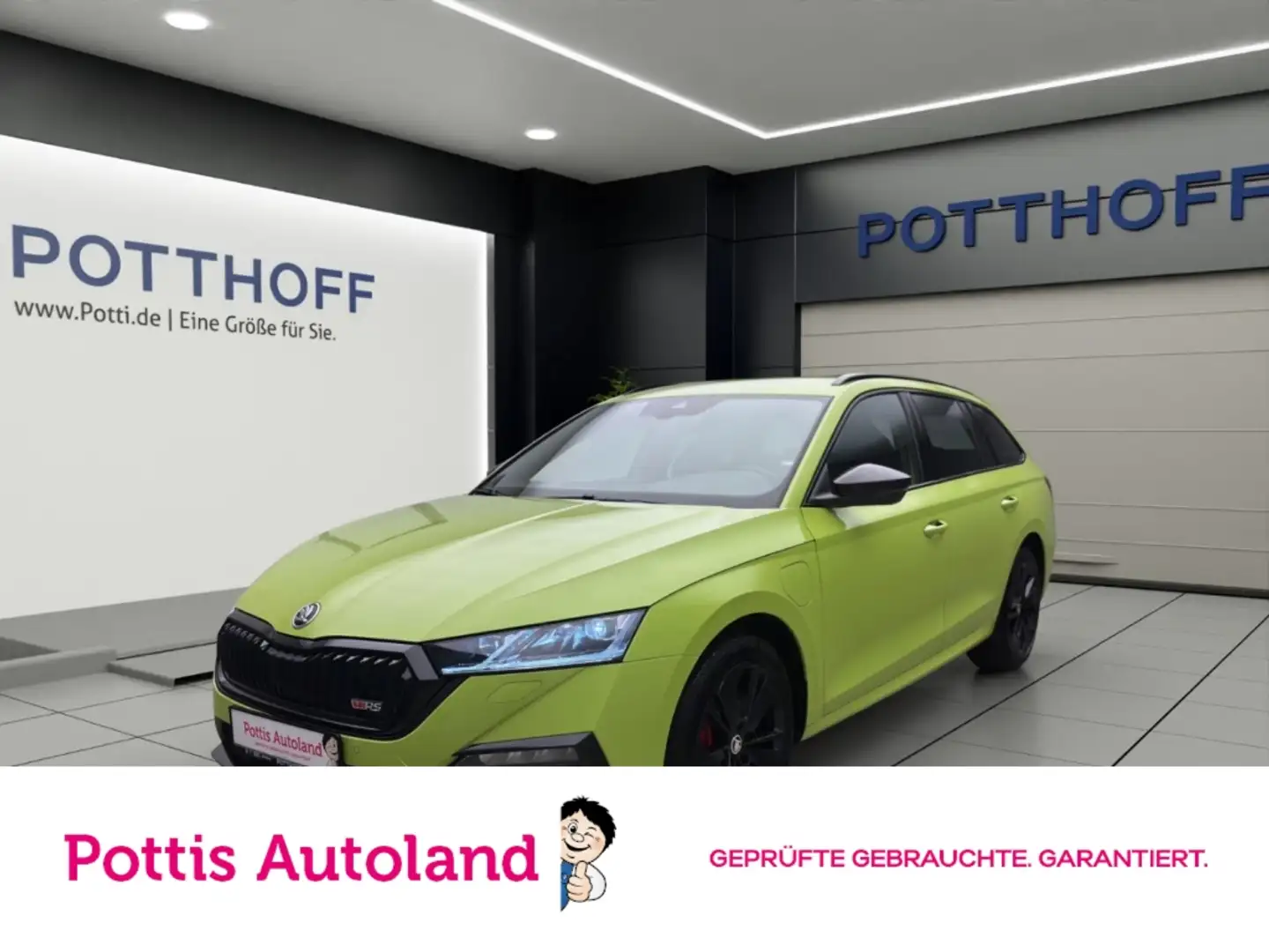 Skoda Octavia Combi RS MATRIX KLIMA SITZHZG Grün - 1