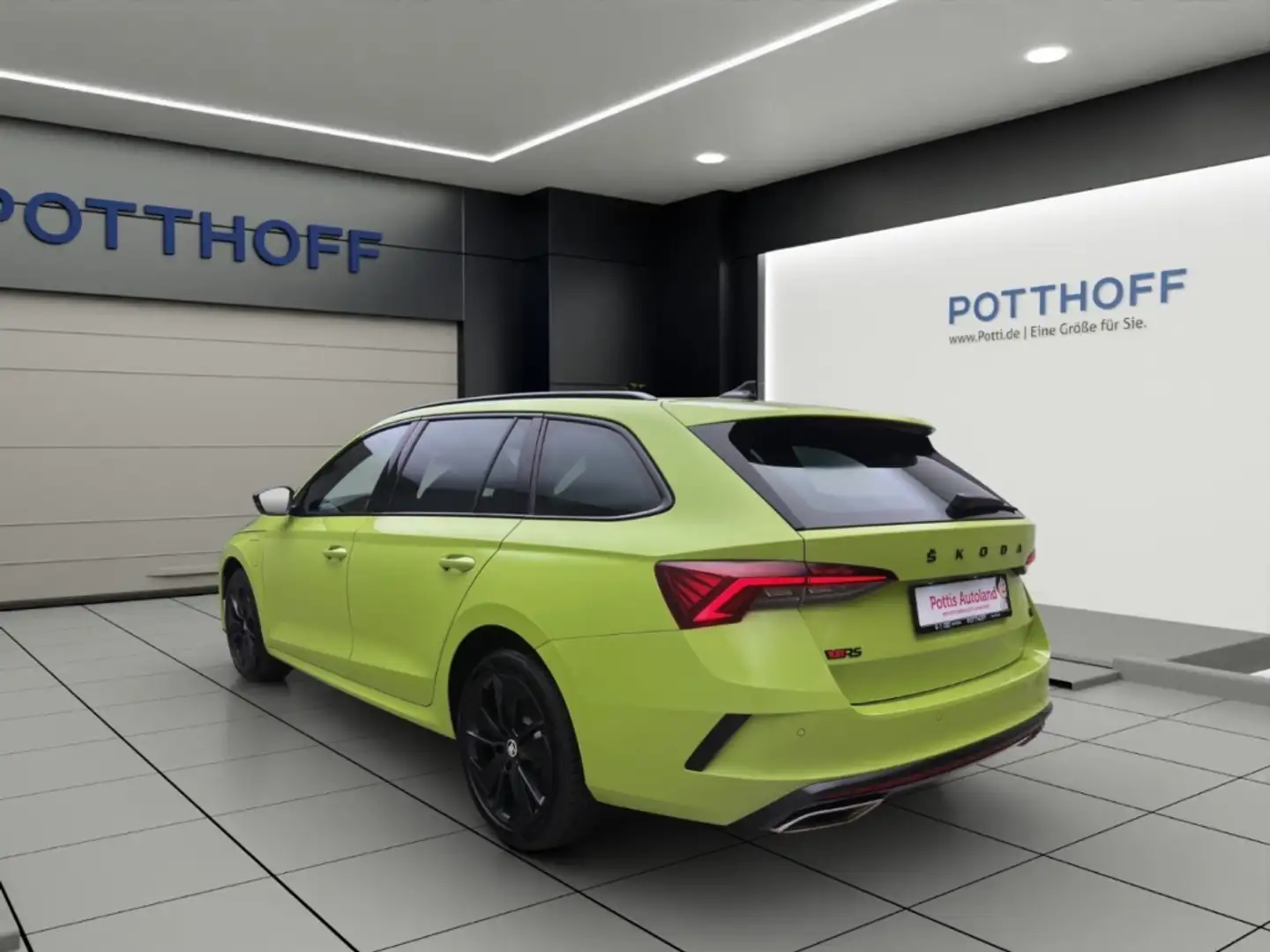 Skoda Octavia Combi RS MATRIX KLIMA SITZHZG Grün - 2