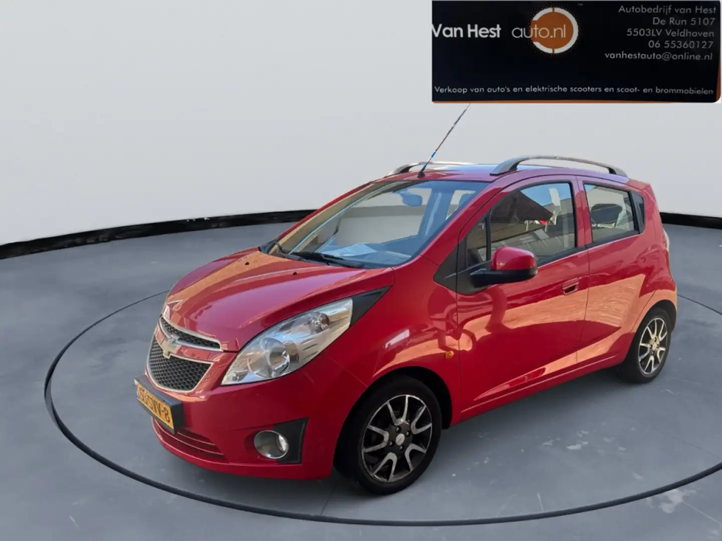 Chevrolet Spark 1.0 16V LS Bi-Fuel | SPORTVELGEN Rot - 1