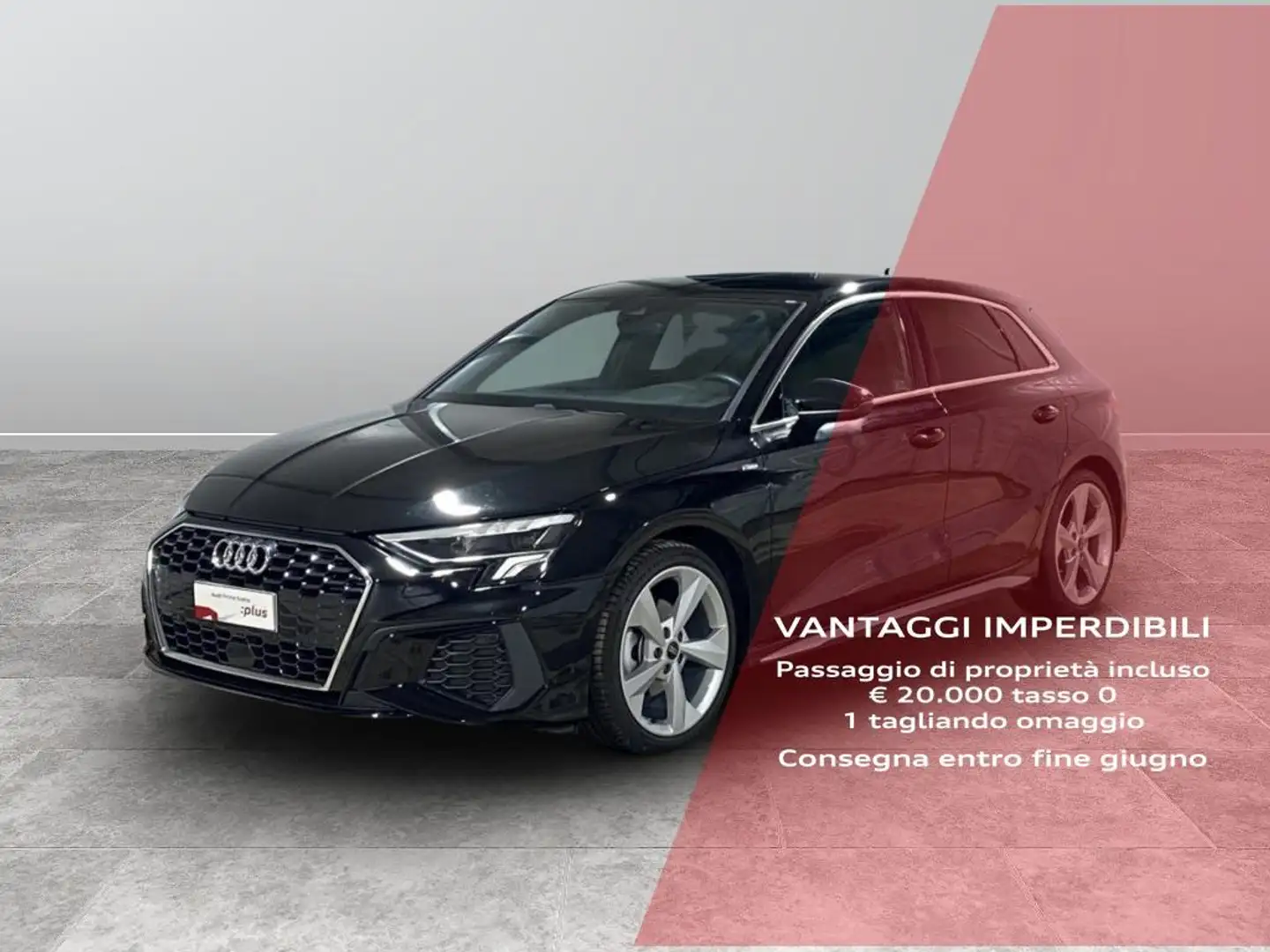 Audi A3 Sportback 35 2.0 tdi S line Edition s-tronic Nero - 1