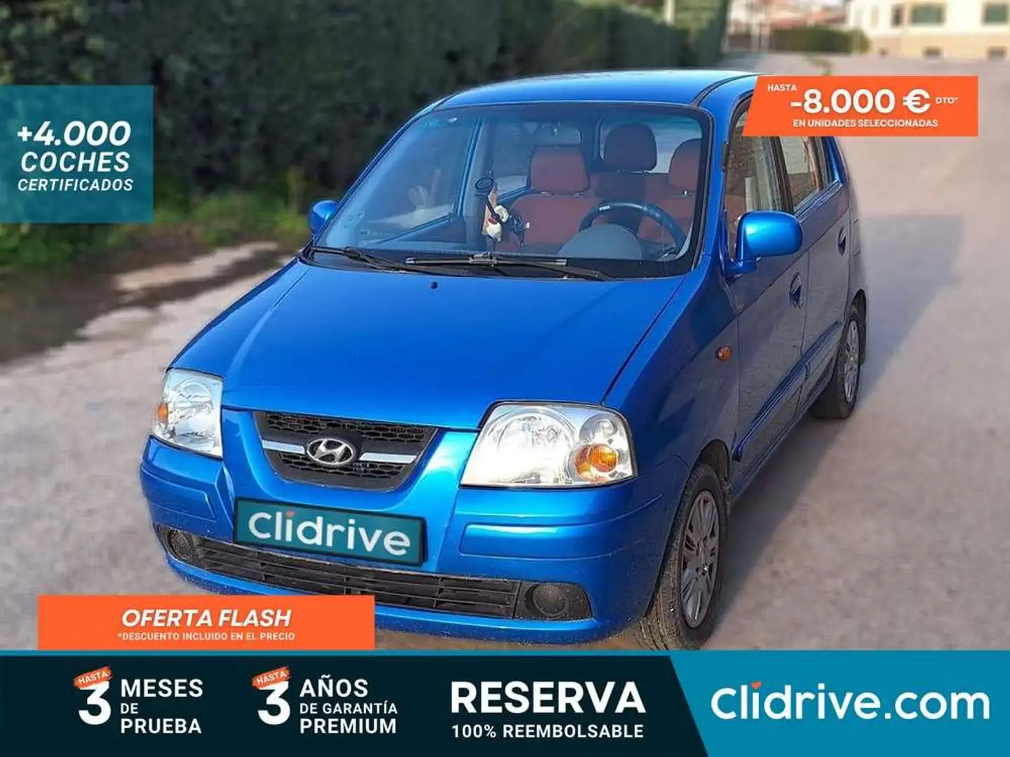 Hyundai Atos 1.1 GLS Azul - 1