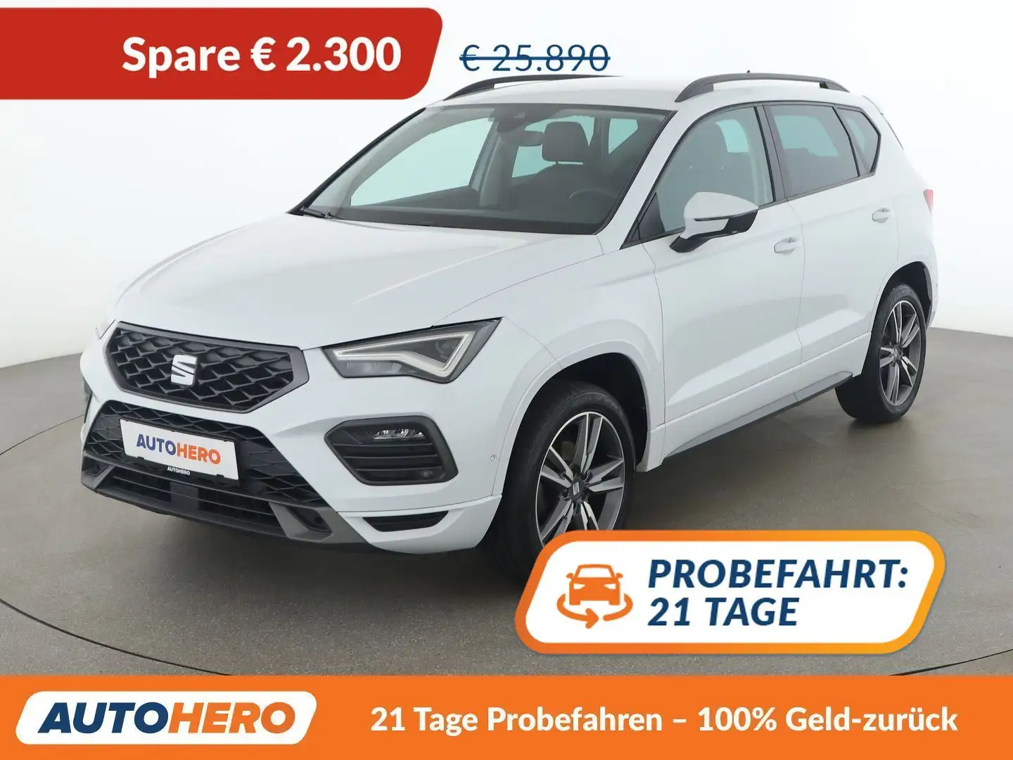 SEAT Ateca 1.5 TSI ACT FR Weiß - 1