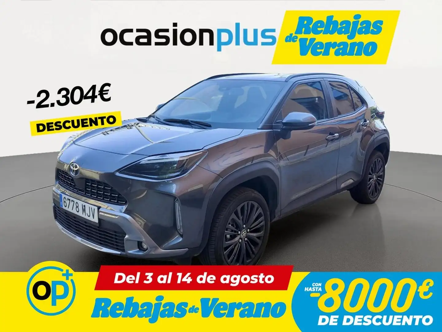 Toyota Yaris Cross 120H Adventure Gris - 1