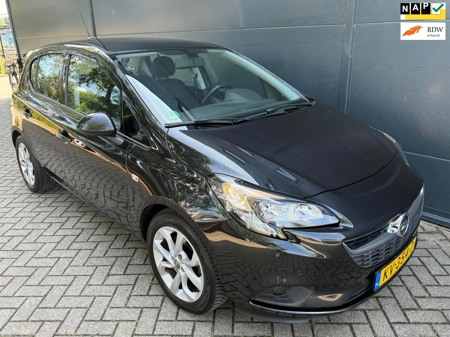 Opel Corsa 1.0 Turbo Edition/Airco/cruise/car play/voor en ac Noir - 1