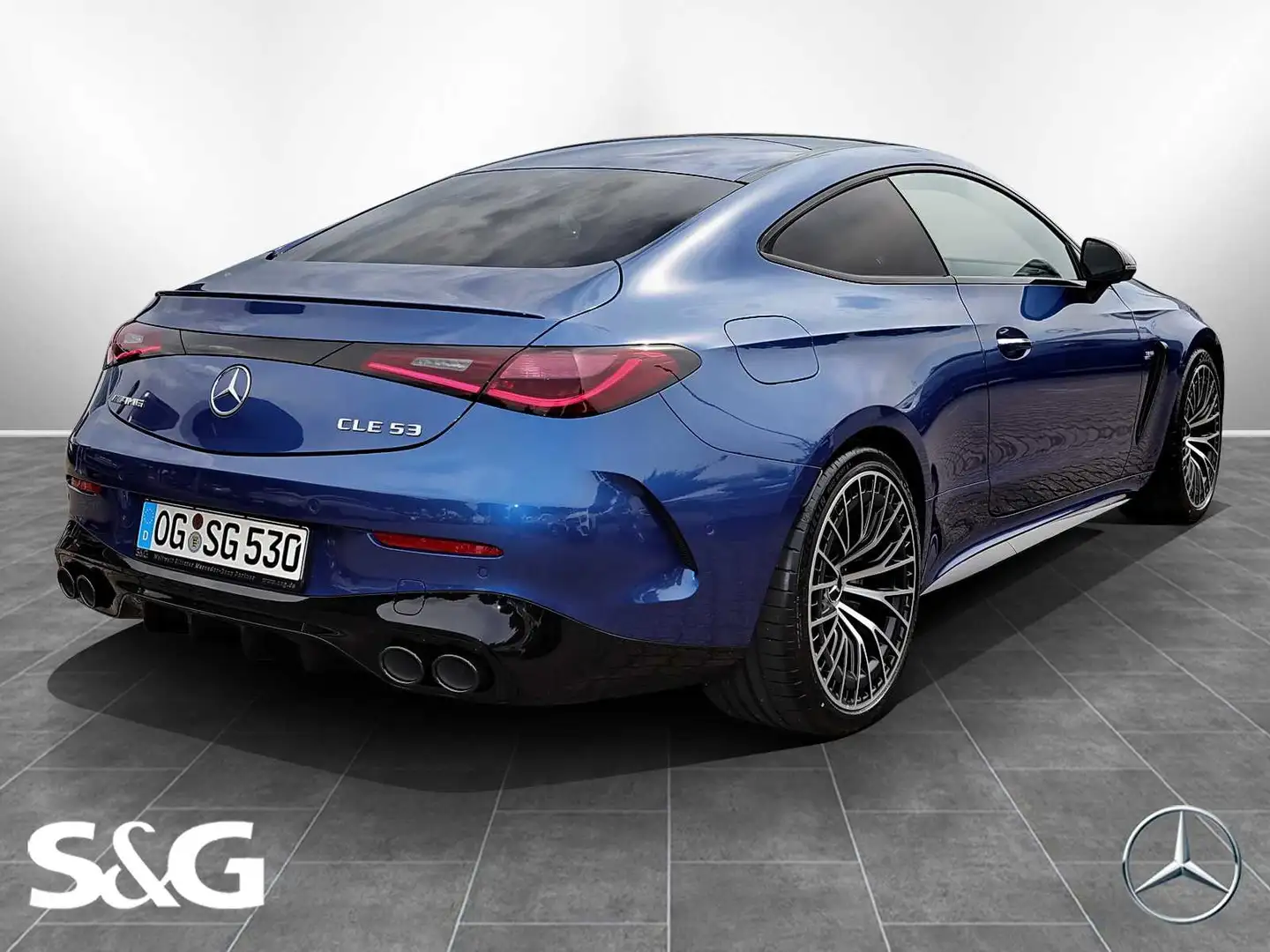 Mercedes-Benz CLE 53 AMG 4M+ MBUX+360°+DIG-LED+Night+Distronic Blauw - 2