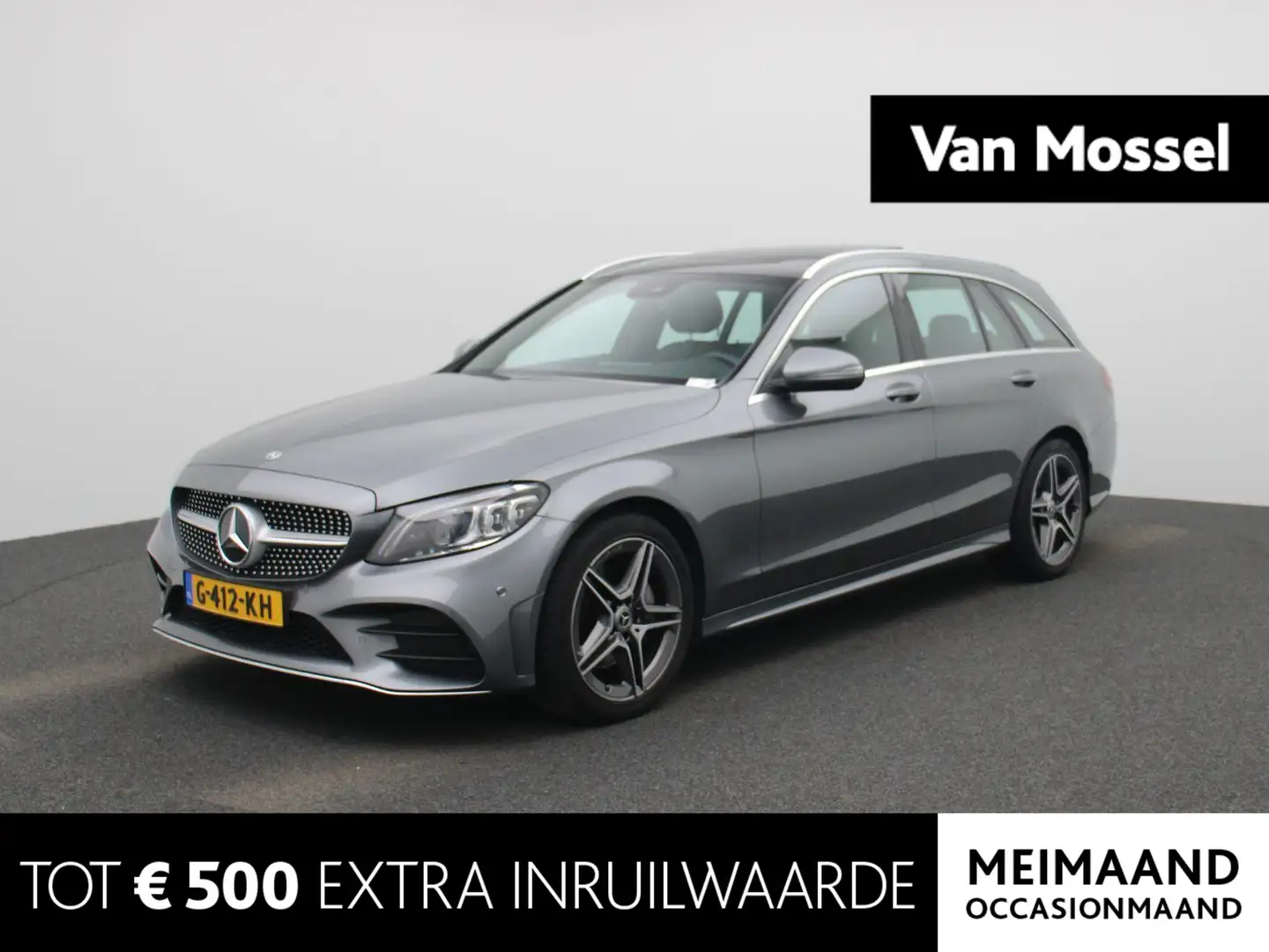 Mercedes-Benz C 160 Estate Business Solution AMG AUTOMAAT |PANORAMADAK Gri - 1