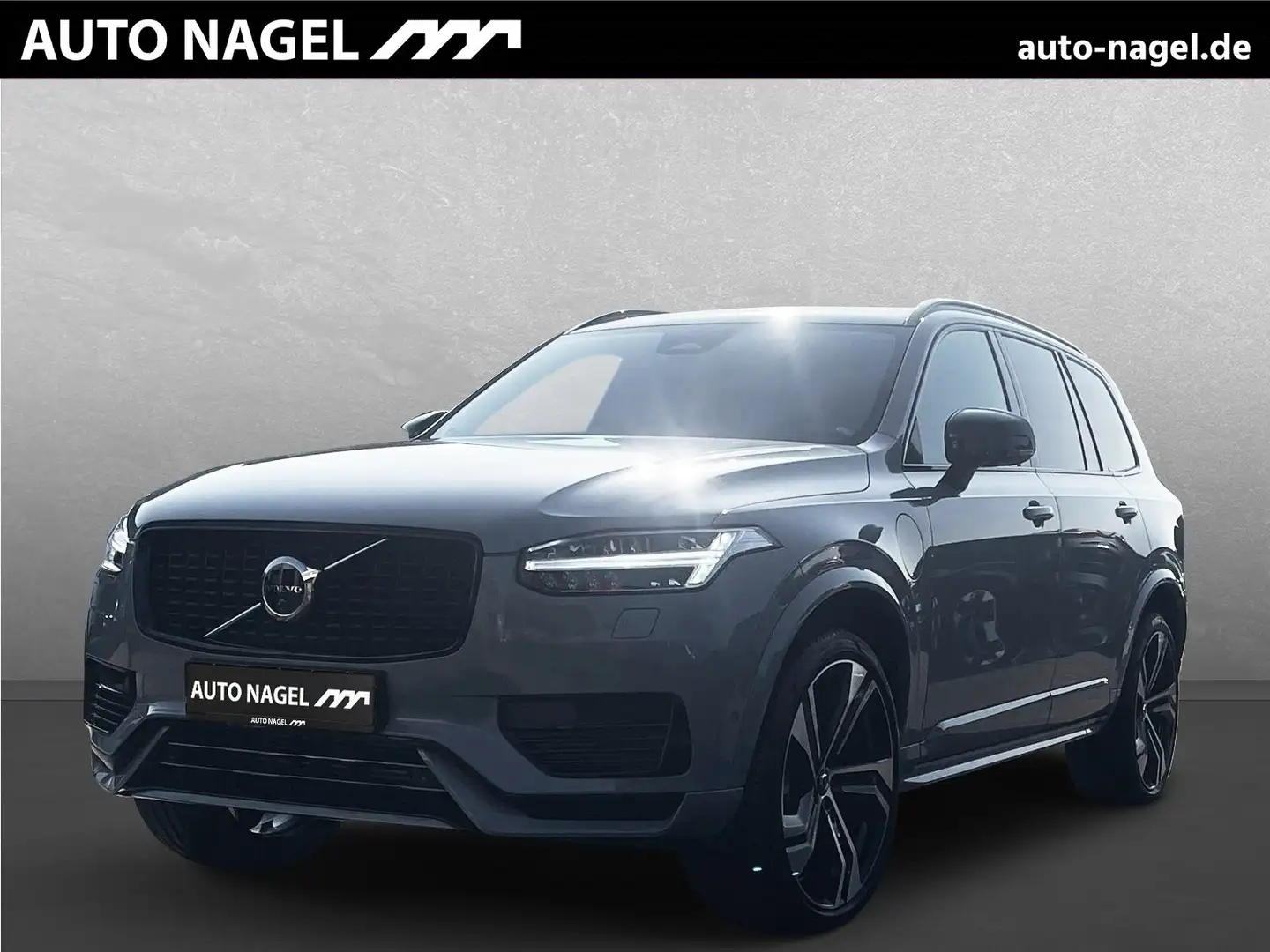 Volvo XC 90 T8 AWD Plus Dark Plug-In Szary - 1