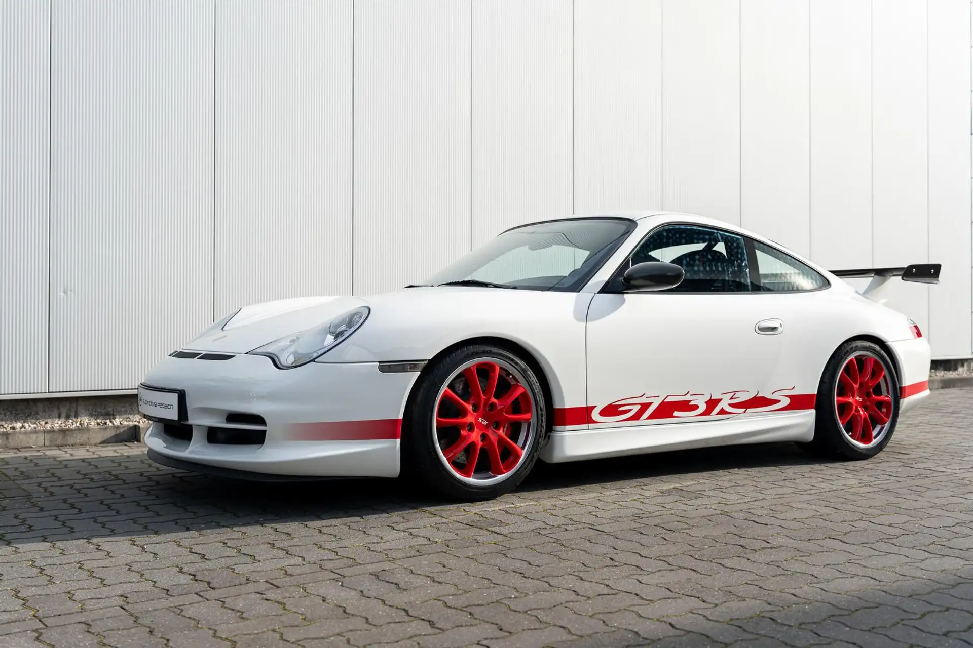 포르쉐 911 GT3 RS 2004 흰색 사진 3