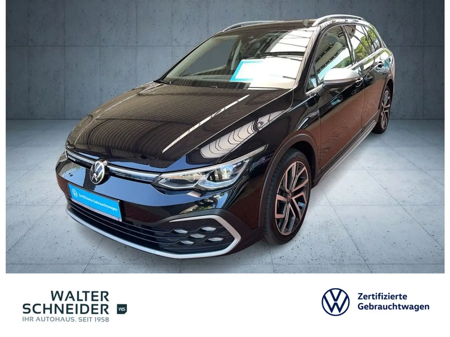 Volkswagen Golf Variant Alltrack 2.0 TDI DSG 4Motion Navi L Zwart - 1
