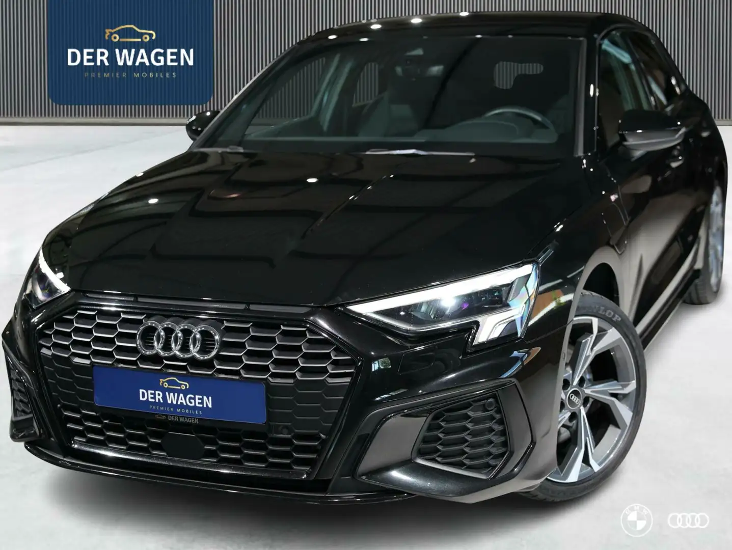 Audi A3 40 TFSIe S BLACK ED. / RS ZETEL / B&O AUDIO / AMBI Black - 1
