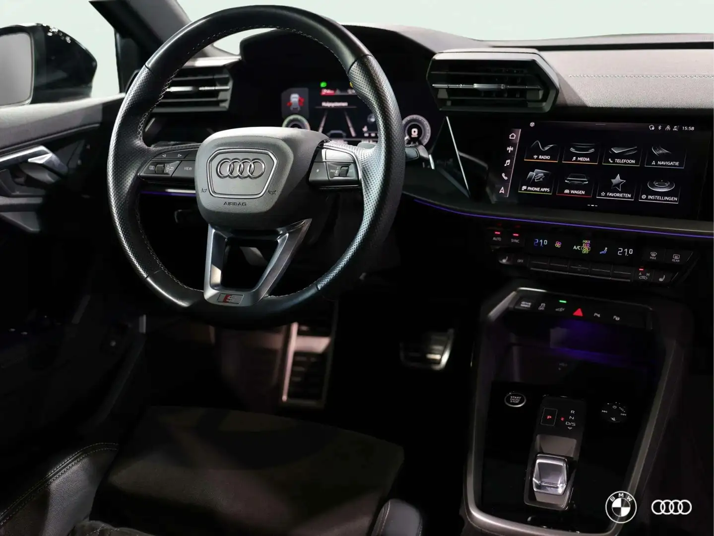 Audi A3 40 TFSIe S BLACK ED. / RS ZETEL / B&O AUDIO / AMBI Black - 2