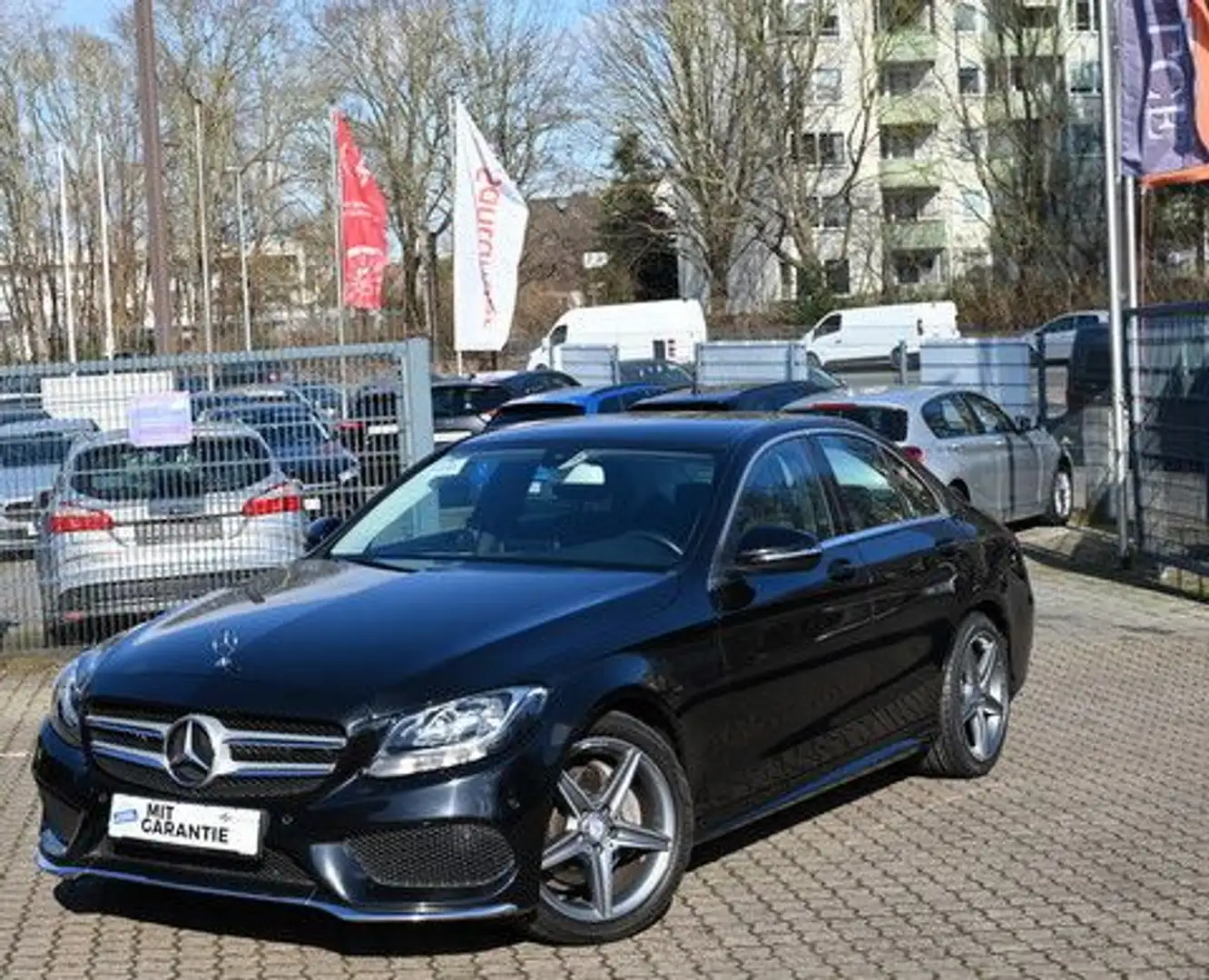 Mercedes-Benz C 200 CGI AMG Line Leder PDC 18Zoll SO+WR Schwarz - 2