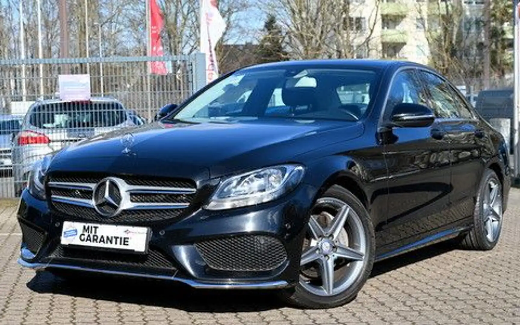 Mercedes-Benz C 200 CGI AMG Line Leder PDC 18Zoll SO+WR Schwarz - 1