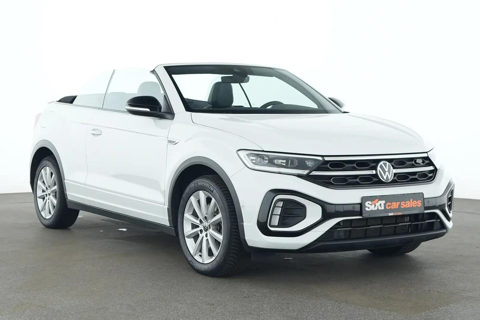 Volkswagen T-Roc 1.5TSI R-Line NAV|Matrix|SHZG|ACC|Keyless Weiß - 1