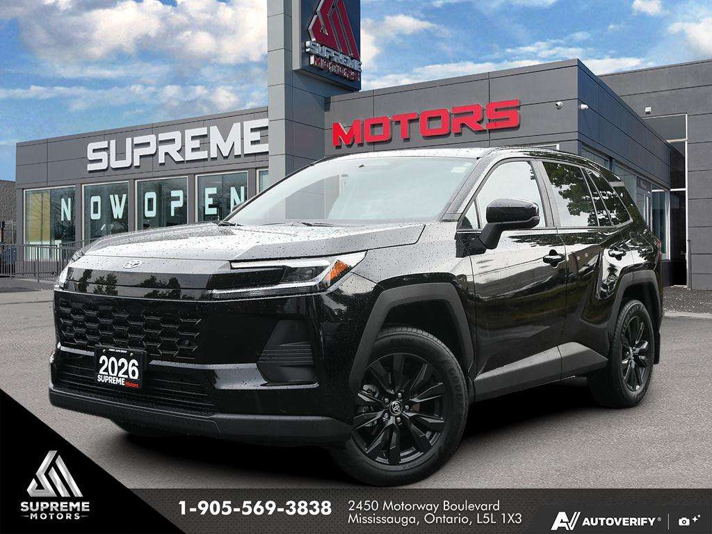 2026 Toyota RAV4 XLE / CLEAN CARFAX / LEATHER / ALLOYS /CARPLAY/BSM
