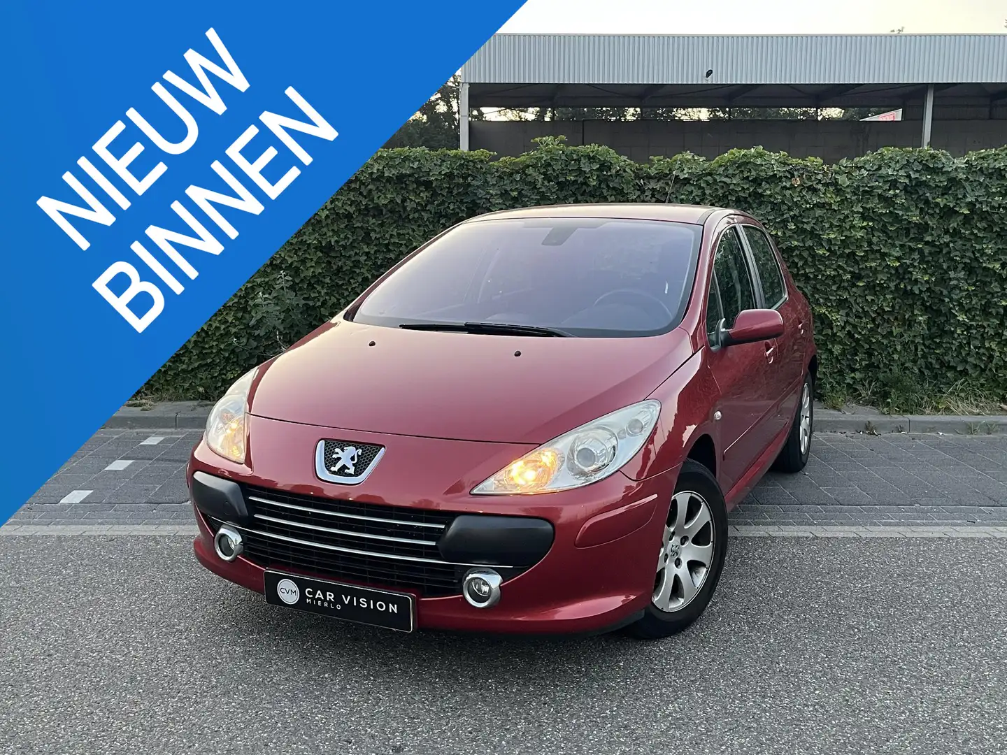 Peugeot 307 1.6-16V Premium * Cruise * Nap * Apk 11-2025 Rood - 1