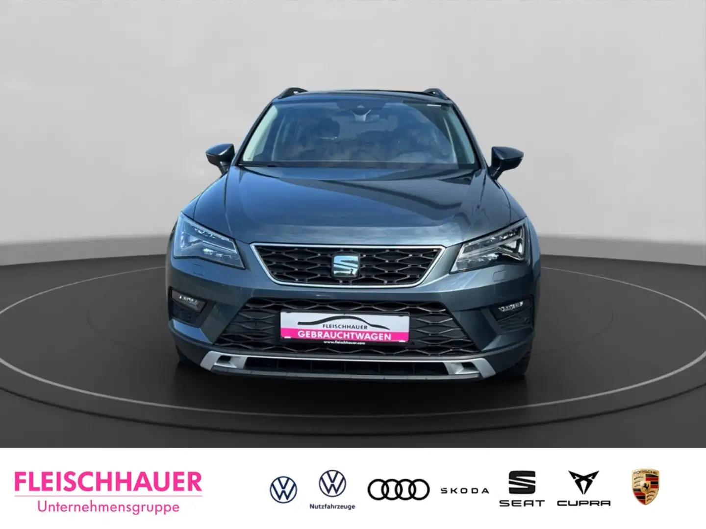 SEAT Ateca Style TDI 1.6+SHZ+LED+KLIMAAUT+NAVI Grau - 2
