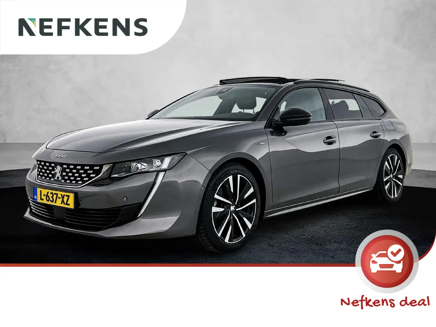 Peugeot 508 SW GT 1.6 Plug-in HYbrid 225pk Automaat | Navigati Grau - 1