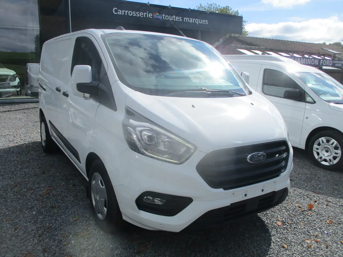 Ford Transit Custom 2.0 TDCi L1H1  Trend  caméra de recul Blanc - 2