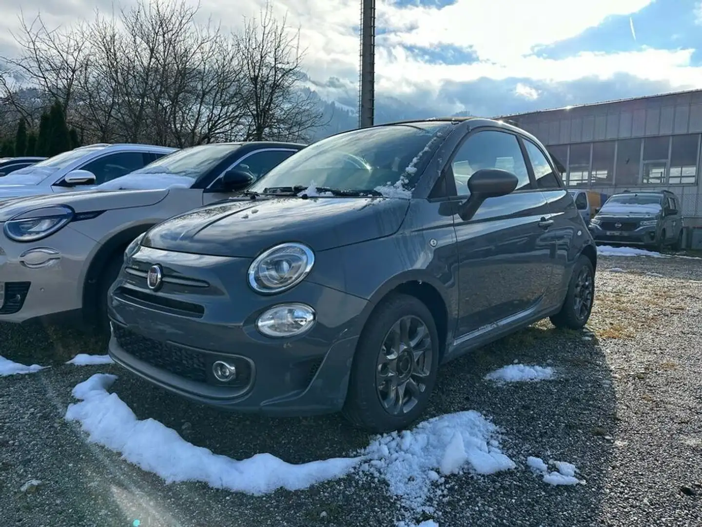 Fiat 500C Sport FireFly Hybrid 70 Grau - 2