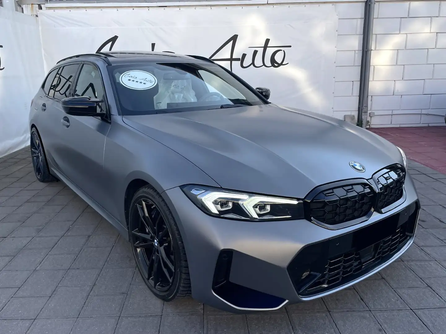 BMW 340 D (M340) Touring mhev 48V Hybrid xdrive auto Grau - 2