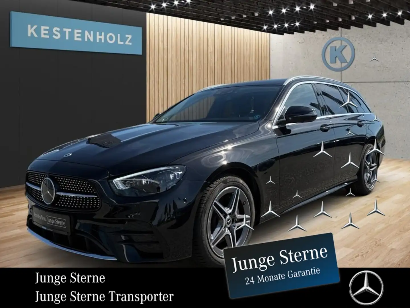 Mercedes-Benz E 220 E 220 d T *AVANTGARDE*AMG*MEMO*AHK*PANO*360°* Schwarz - 1