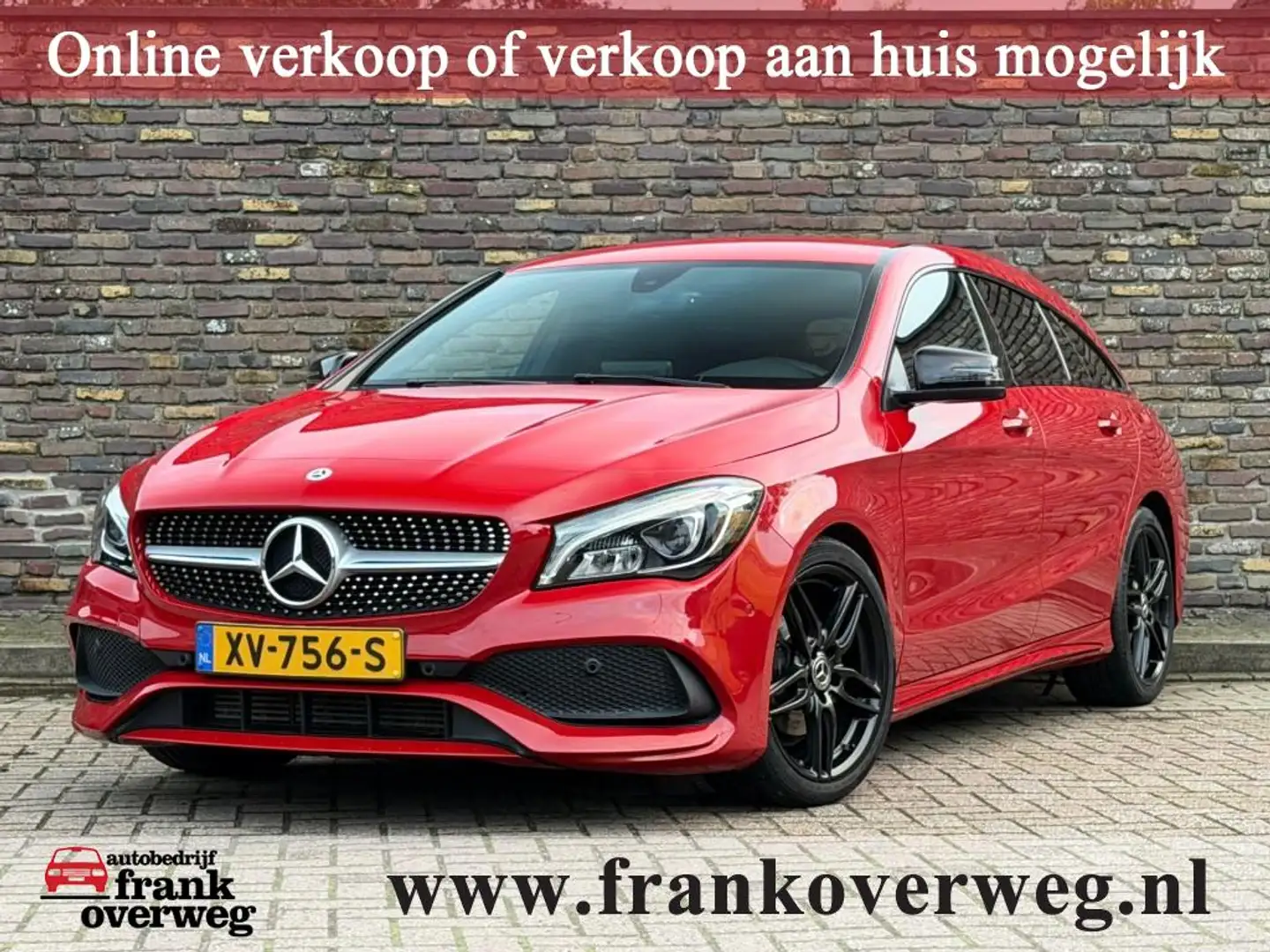 Mercedes-Benz CLA 180 Shooting Brake 180 AMG Night Pakket LED Camera Rood - 1