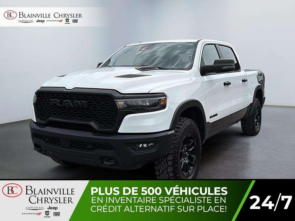 2025 RAM 1500 REBEL CRUISE ADAPTATIF SIEGES CHAUFF CARPLAY
