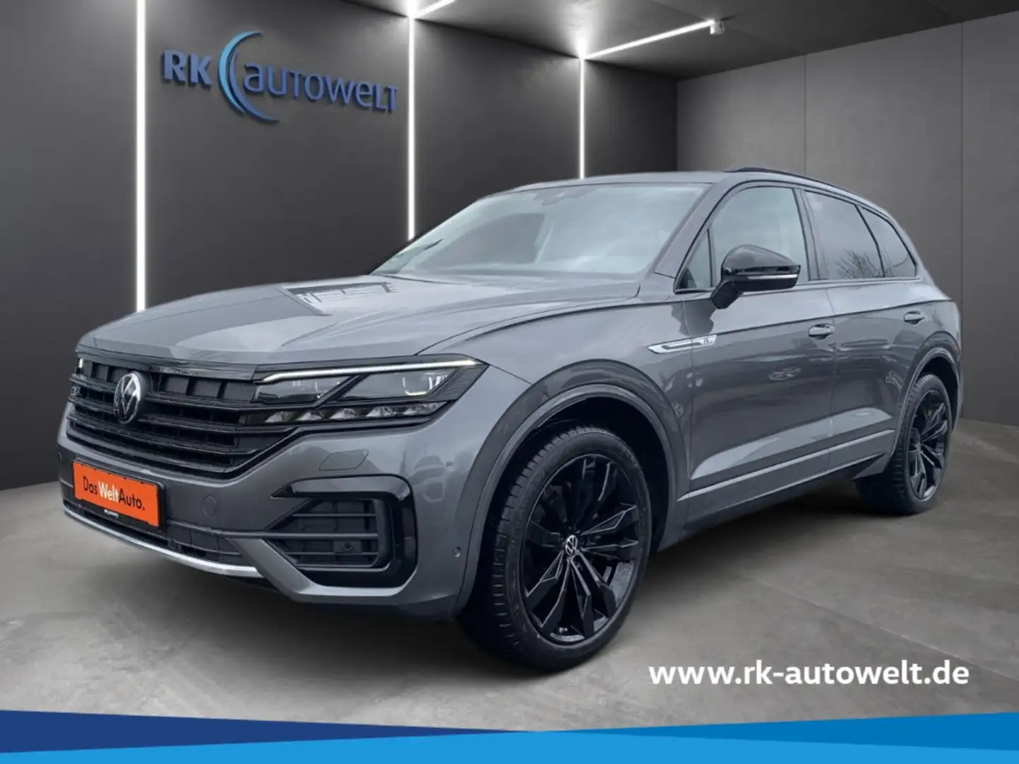 Volkswagen Touareg Atmosphere R-Line StandHZG AHK Luftfederung Gris - 1