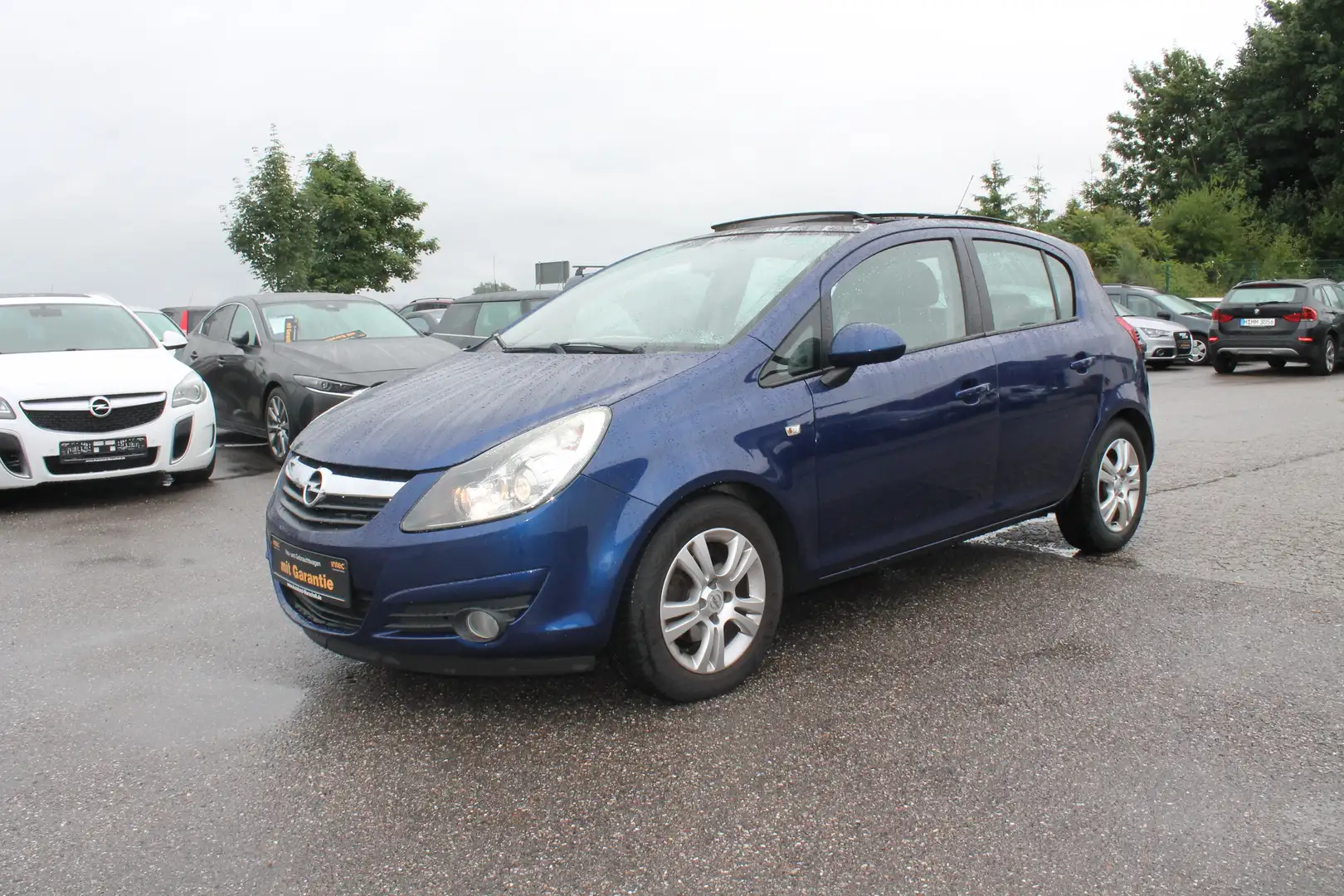Opel Corsa 1.2 AUTOMATIK KLIMATR PANORAMA ALU Blauw - 1