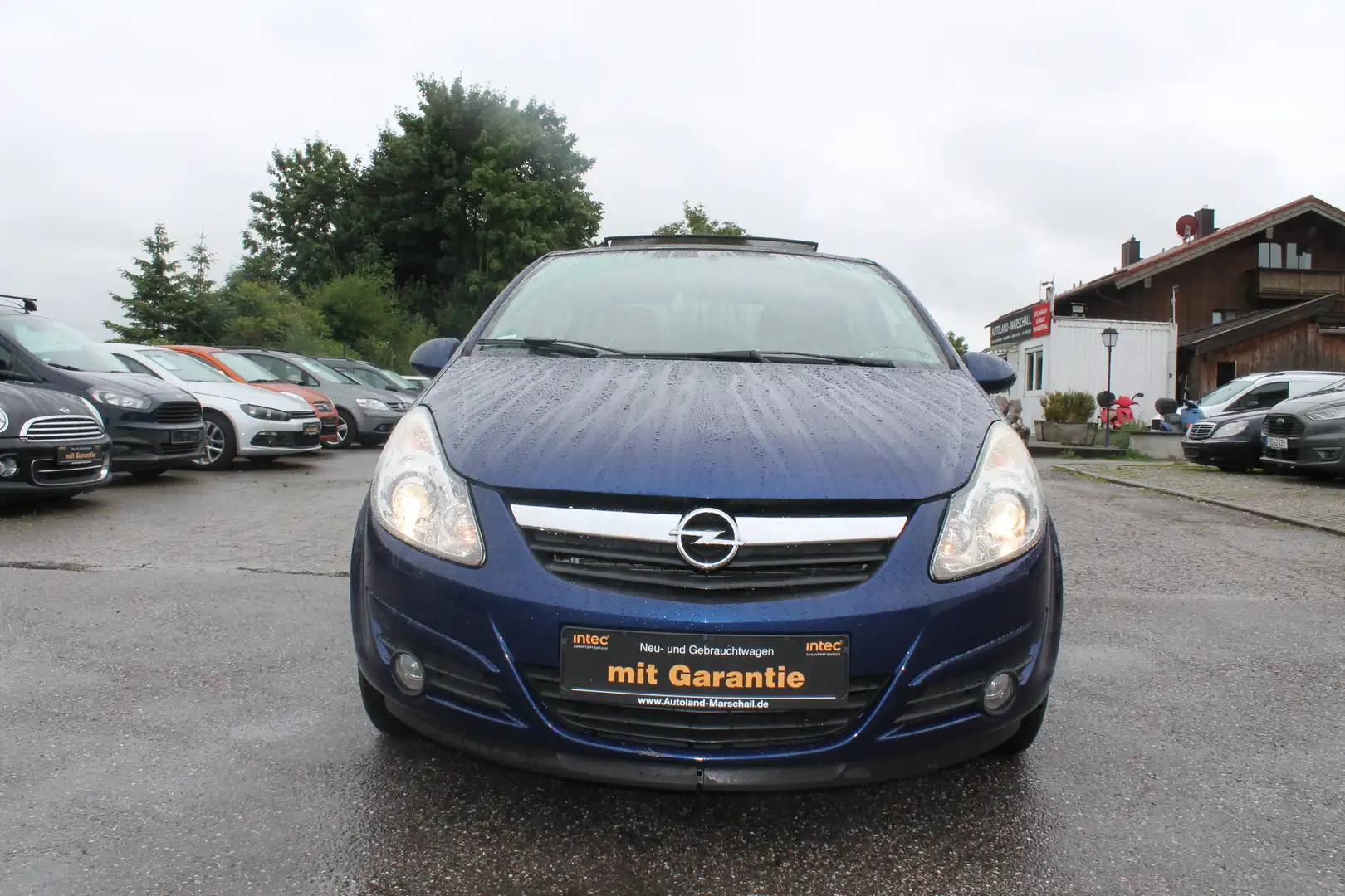 Opel Corsa 1.2 AUTOMATIK KLIMATR PANORAMA ALU Blauw - 2