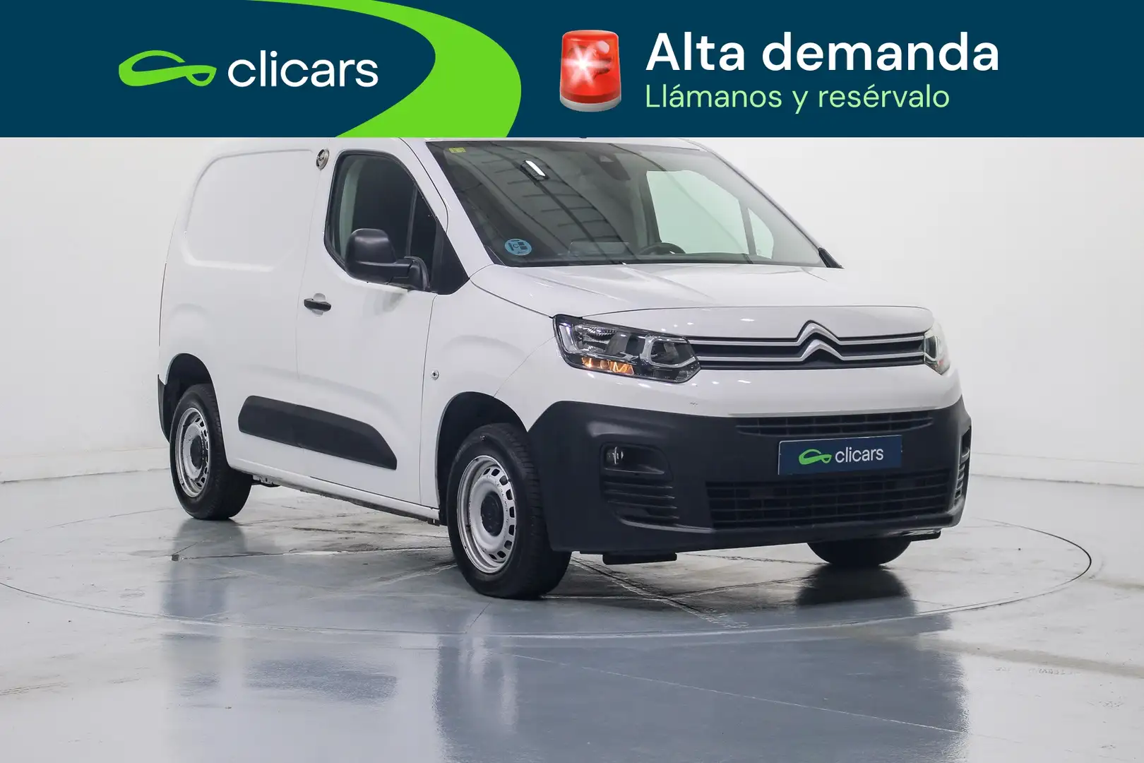 Citroen Berlingo Van BlueHDi S&S Talla M Control 100 Blanco - 2
