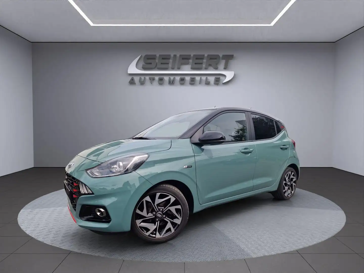 Hyundai i10 I N-LINE I NAVI I SHZ I Grün - 1