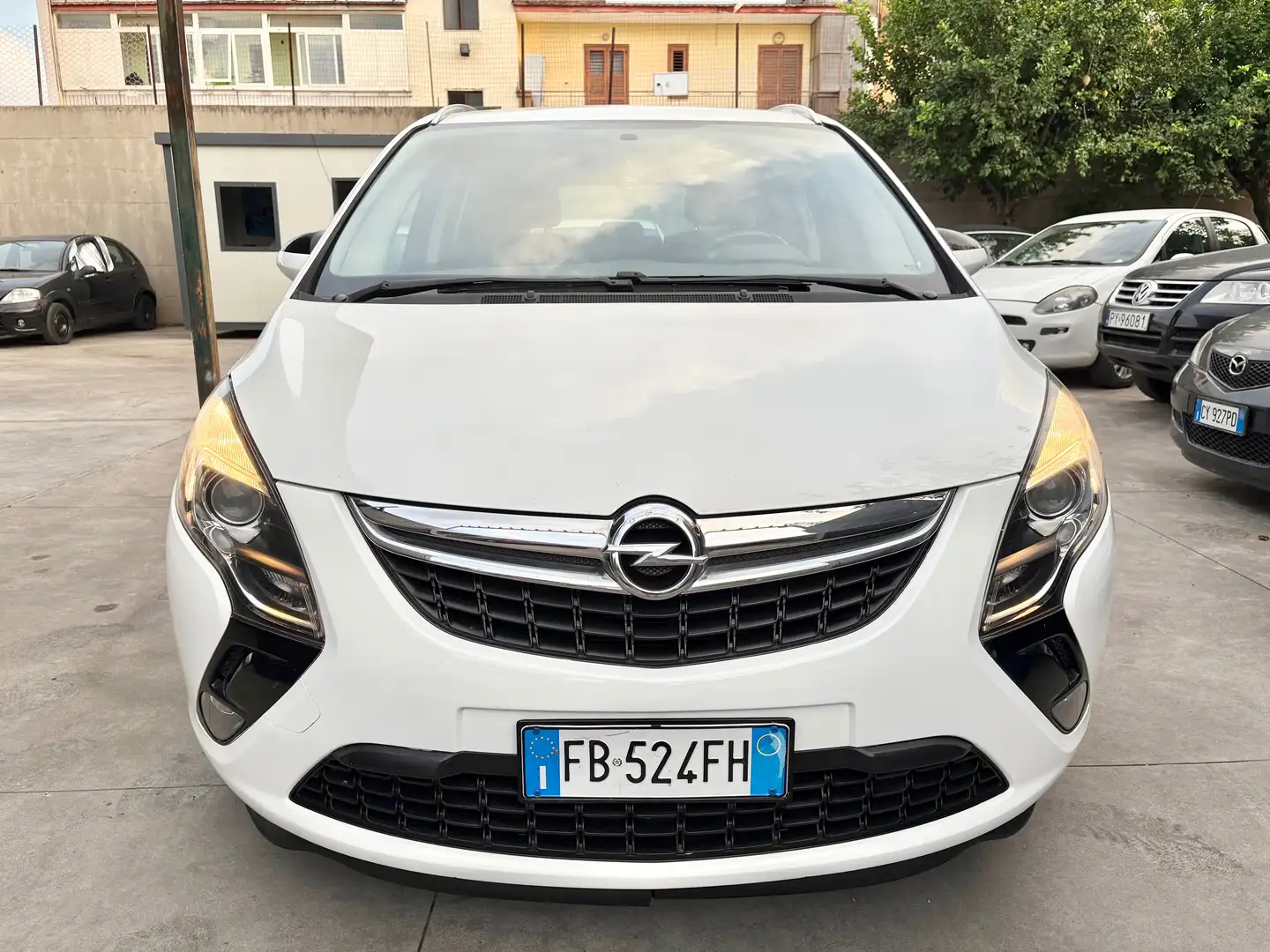 Opel Zafira Tourer Zafira III Tourer 1.4 t Cosmo Gpl-tech 140cv E6 Bianco - 2