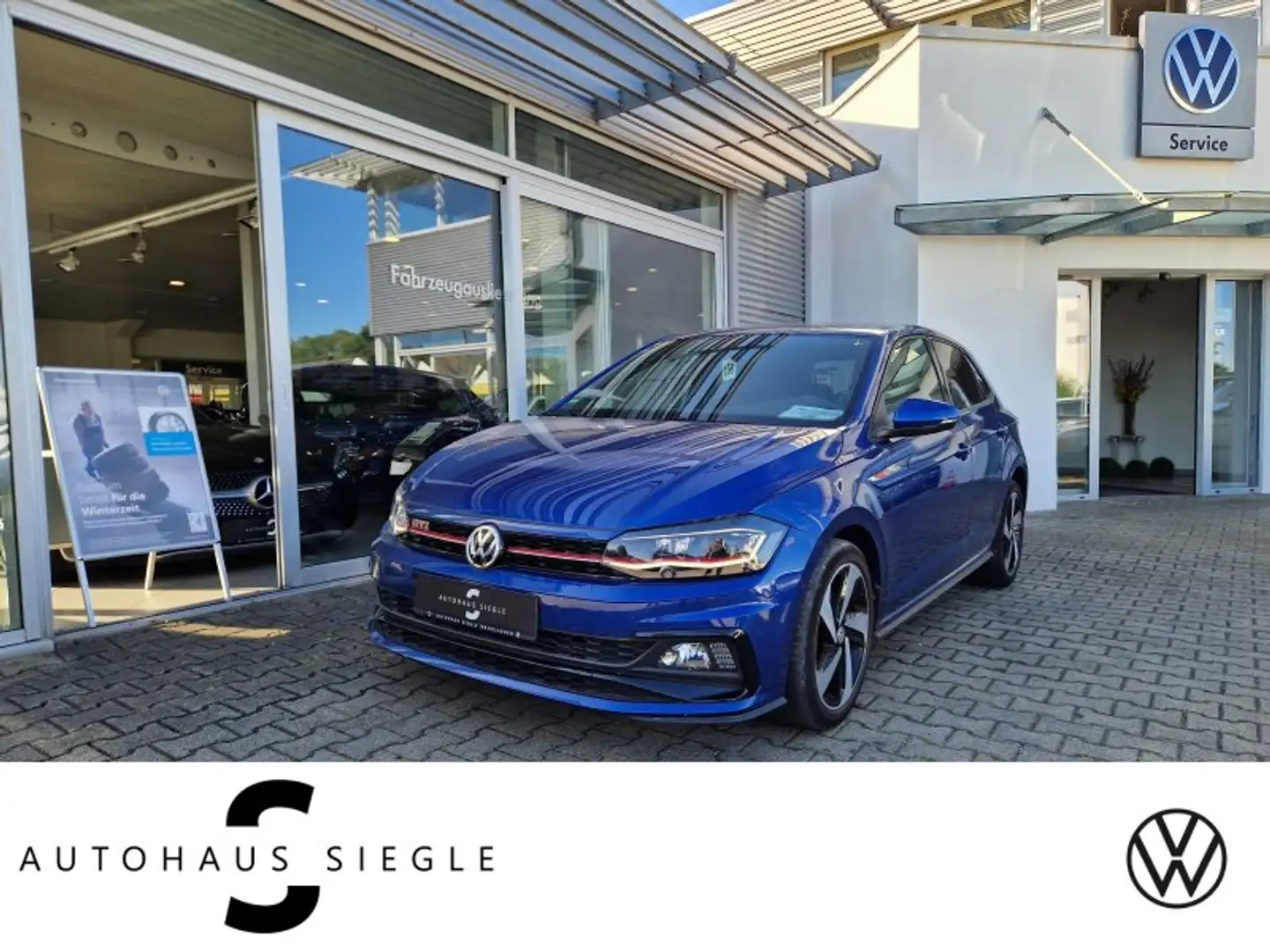 Volkswagen Polo 2.0 TSI GTI DSG Navi LED Kamera Sitzheizung Sport Blau - 1