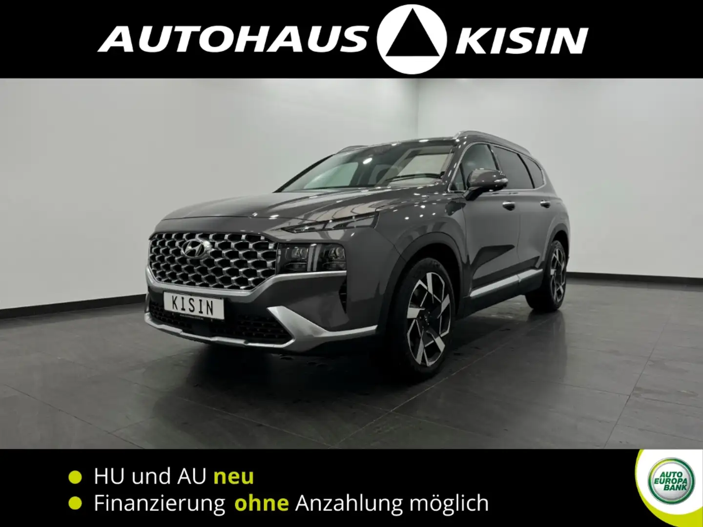 Hyundai SANTA FE Prime 4WD 2.2 Automatik /HUD /Panodach /360°CAM Grau - 1