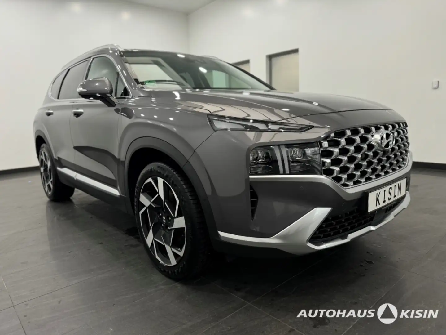 Hyundai SANTA FE Prime 4WD 2.2 Automatik /HUD /Panodach /360°CAM Grau - 2